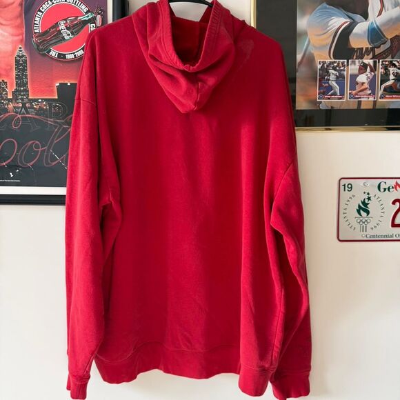 Y2K Adidas Kansas Thrashed Hoodie - Picture 4 of 8